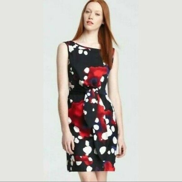 Diane Von Furstenberg New Della Explosion Of Color Silk Wrap Dress - Women’s 6 - Picture 1 of 9